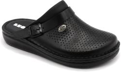 LEON 300M LEON Comfort férfi bőr klumpa (LEON6966-fekete-47)