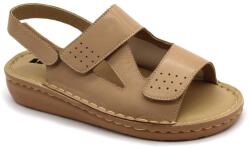 LEON 320 LEON Comfort női bőr szandál (LEON7194-bezs-35)