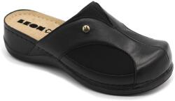LEON 912 LEON Comfort női bőr klumpa (LEON1069-fekete-38)