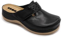 LEON 902 LEON Comfort női bőr klumpa (LEON883-fekete-37)