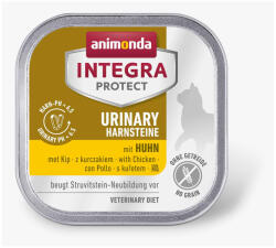 Animonda | Integra Protect Urinary Struvit | diétás nedves eledel struvit húgykövesség esetére felnőtt macskáknak, csirke ízesítéssel - 100 g
