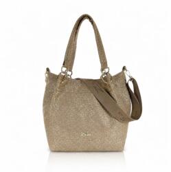 ZELLIA Női Válltáska Zlb475 Beige-Arany - Bella - (ZLK-zlb475-43027934)