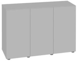 AQUAEL | OPTISET 240 GRAVY | stabil akváriumszekrény - szürke, 121 × 41 × 80cm