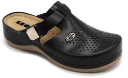 LEON 900 LEON Comfort női bőr klumpa (LEON833-fekete-40)