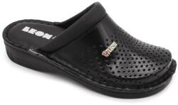 LEON V262 LEON Comfort női bőr klumpa (LEON4186-fekete-39)