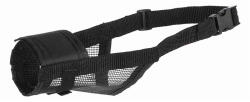 Trixie | Muzzle Loop | Jól szellőző hálós szájszíj - fekete (S-M), 17-23 cm