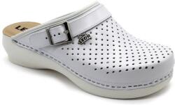 LEON PU101 LEON Comfort női bőr klumpa (LEON98-feher-36)