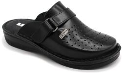 LEON V230 LEON Comfort férfi bőr klumpa (LEON6-fekete-42)