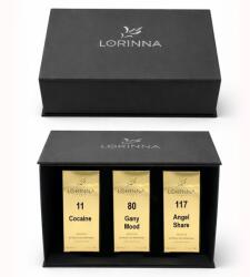 Lorinna Set parfum Lorinna Paris Cocaine & Gany Mood & Angel Share, 3 x 50 ml, Cutie cadouri parfum premium Parfum