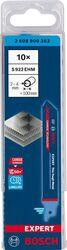 Bosch Powertools Unelte Bosch Expert lama fierastrau sabie Subtire Rezistent Metal S 922 EHM, 10 bucati (lungime 150 mm) (2608900362)