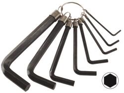 N1 imbuszkulcs klt. ; 8db, (H2-2, 5-3-4-5-6-8-10 mm) (6610)
