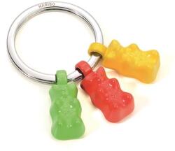 TROIKA Kulcstartó, 3 charm dísszel, TROIKA "Haribo (HB-K03/CO)