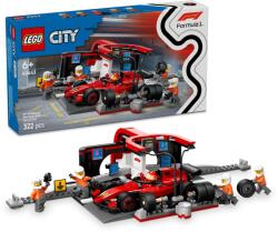 LEGO® City - F1 Pit Stop & Pit Crew with Ferrari Car (60443)