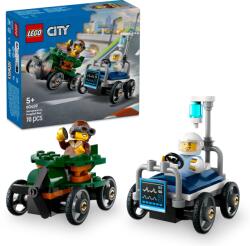 LEGO® City - Airplane vs. Hospital Bed Race Car Pack (60459)