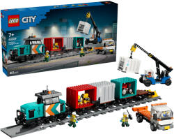 LEGO® City - Harbor Freight Train with Crane & Truck (60509)