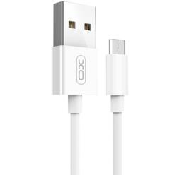 XO Design Cablu Date si Incarcare XO Design, NB47, USB la MicroUSB, 1m, 2.4 A, Alb (6920680842124)