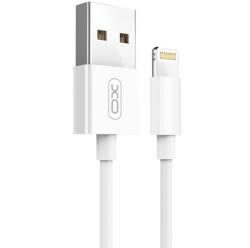 XO Design Cablu Date si Incarcare XO Design, NB47, USB la tip Lightning, 1m, 2.4 A, Alb (6920680896127)