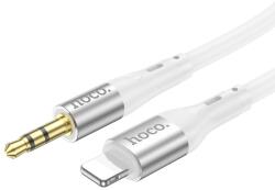 hoco. premium product Cablu de audio, Hoco UPA22, Lightning la 3.5mm tata, 1m, Alb (6931474769480)