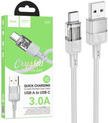 hoco. premium product Cablu transfer date si incarcare Hoco U129 USB-A - USB-C PD18W 3A 1.2m, Gri (6942007612456)