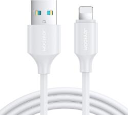 JOYROOM Cablu pentru incarcare si transfer de date Joyroom S-UL012A9, USB/Lightning, 2.4A, 1m, Alb (KXG0036419)