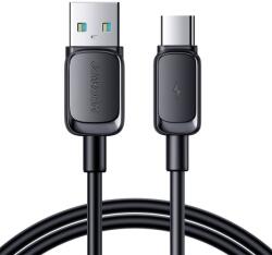JOYROOM Cablu transfer date si incarcare Joyroom S-AC027A14 USB-A - USB-C PD20W 3A 1.2m, Negru (JR-S-AC027A141B)