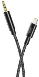 XO Design Cablu audio XO NB-R211A, tata Lightning la mama mini jack 3.5 mm, 1m, Negru (KXG0097668)