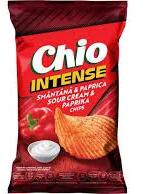 Chio Chips Intense Smantana Si Paprica 120 G