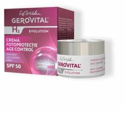 Gerovital Gh3evolution-crema Fotoprotectie Age Control Spf50