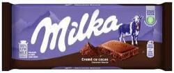 Milka Ciocolata Aerata Lapte Si Crema Cacao 100 G
