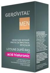 Gerovital Men lotiune dupa ras cu acid hialuronic, 100 ml
