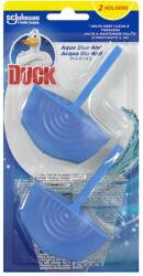 DUCK Odorizant Pentru Toaleta 4 In 1 Aqua Blue 2X36G