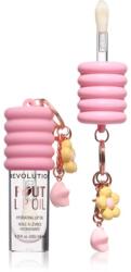 Revolution Beauty Pout Lip Oil With Charm ulei pentru buze pentru chei Pink Charm 4.6 ml