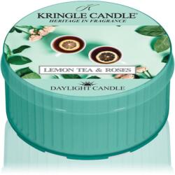 Kringle Candle Lemon Tea & Roses lumânare parfumată 42 g