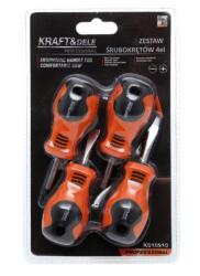 Kraft&Dele Mini csavarhúzó készlet 4db 10777 (KD10910)