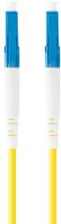 Lanberg Cablu retea fibra optica cu lungime 2 m si conectori LC/UPC-LC/UPC, Lanberg Z43311, SM, SIMPLEX 3.0MM G657A1 LSZH, Galben (FO-LULU-SS11-0020-YE)