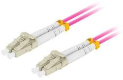 Lanberg Cablu fibra optica Lanberg MM LC/UPC-LC/UPC DUPLEX 3, 0 MM OM4 50/125 LSZH 0, 5 m PCF8-10CU-0100, Violet (FO-LULU-MD41-0030-VT)