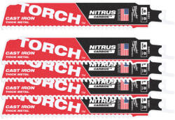 Milwaukee HEAVY DUTY TORCH NITRUS CARBIDE orrfűrészlap 150 mm 8T - 5 db/cs (48475561) - mw-online