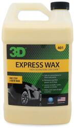 3DProducts Ceara lichida rapida Express Wax, one step, luciu profund, ascunde zgarieturi minore, 3.78 L, 3DProducts