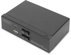ASSMANN KVM Switch 2 Port HDMI Single Display 4K, 226093, Switch (DS-12870)