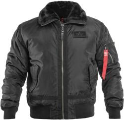 Alpha Industries Férfi dzseki, Alpha Industries, Nylon, Fekete, S (1873010)