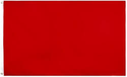  Egyszínű gokart zászló 90x150cm - piros