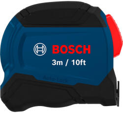 Bosch Line Mérőszalag 3 m / 10 láb, automatikus zár (1600A03AB7) - megatool