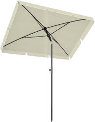 Outsunny téglalap alakú napernyő 200 × 125 × 235cm krém színben | Aosom HU