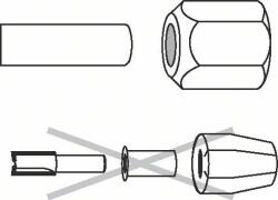 Bosch MANDRINĂ BOSCH 10 mm, 24 mm 2608570125 (2608570125)