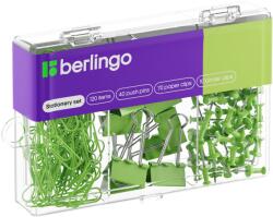 Berlingo irodaszer készlet, zöld, 120 részes (353630)