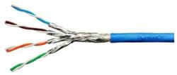 Schrack Cablu de retea Schrack, S/FTP, Cat. 7, 1 m, Blue (HSKP423PP5)
