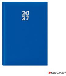 Dayliner Agendă, planificator, format A5, zilnică, DAYLINER „Pannon, albastră (DL7AG-PAFA5NA-KK)