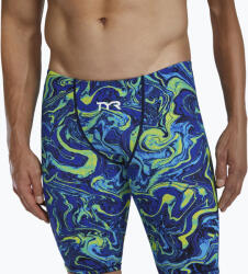 TYR Jammer-uri de înot pentru bărbați TYR Thresher Jammer Hyperblitz blue/green
