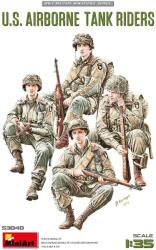 MiniArt Figurine hobby MiniArt Militare: Soldați - Trupe aeropurtate americane din Al Doilea Război Mondial (4 figurine) (MNA53040)
