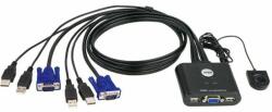 Nedis Switch KVM Aten CS22U, 2 porturi, USB, 0.9m (CS22U) (CS22U)